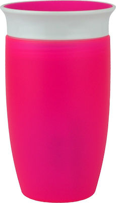 Munchkin Miracle 360° Toddler Plastic Cup 414ml for 12m+ Pink /Pink