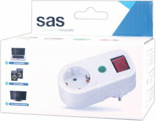 SAS Μονόπριζο Aσφαλείας με Διακόπτη