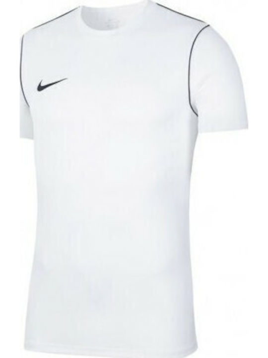 Park 20 Dri-Fit Herrenblusen Kurzarm T-Shirt Weiß