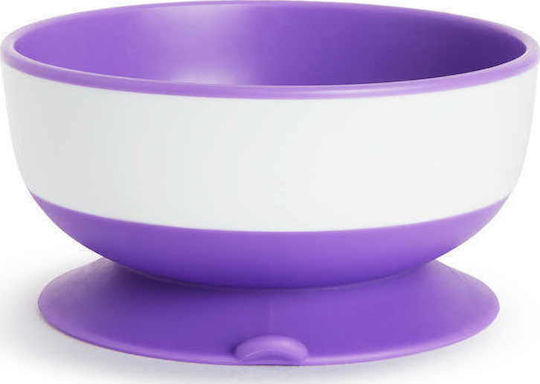 Munchkin Baby Food Bowl 6m+ made of Plastic Multicolour Blue-Green-Purple 3pcs