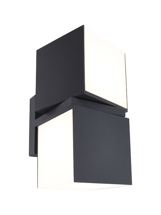 Lutec Cuba Deckenleuchte Integrierte LED 23W 3000K 21,3x14,7x10 cm