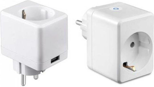 V-TAC Inteligent Un singur soclu cu 1 USB-A