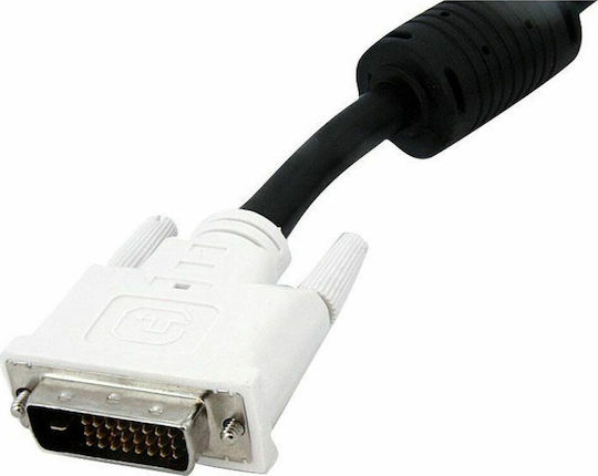 StarTech 2m DVI-D male to DVI-D female Cable Black (DVIDDMF2M)