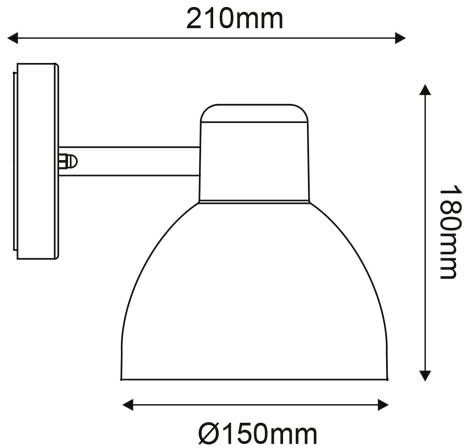 Aca Bero Спот 21x18 см