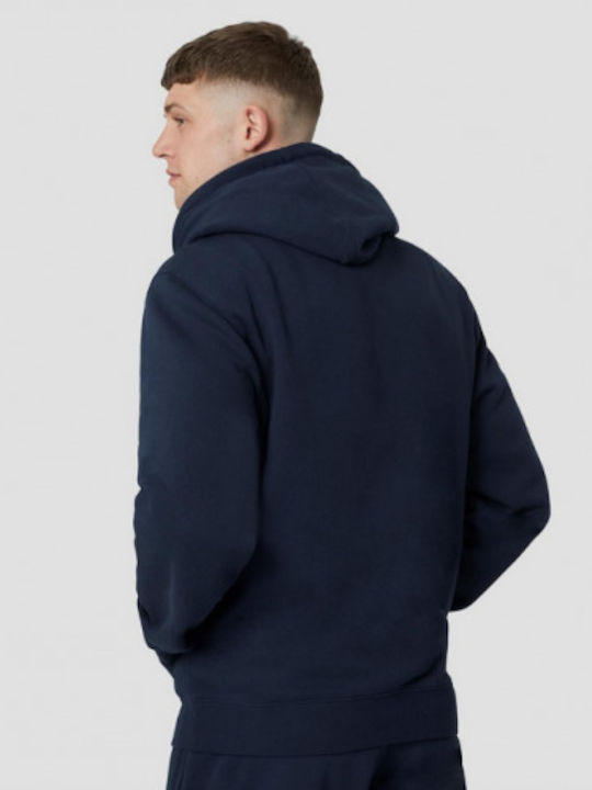 Lonsdale Men's Sweatshirt with Hood and Pockets Navy Blue