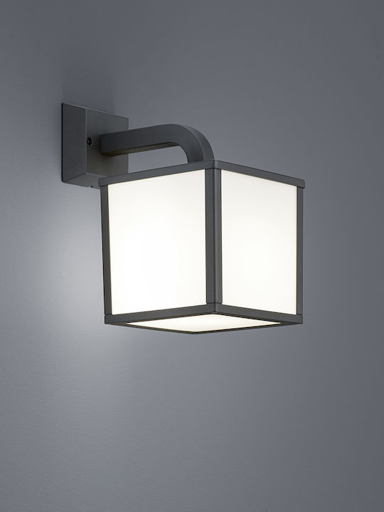 Trio Lighting Cubango Wall-Mounted Outdoor Lantern E27 IP54 18x28εκ.