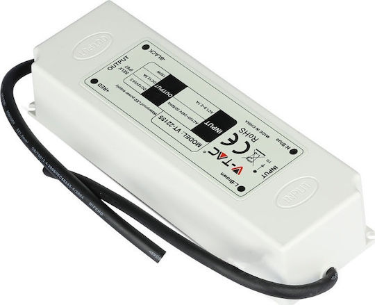 V-TAC Dimmable LED Power Supply Waterproof IP67 Power 150W with Output Voltage 12V 20 pcs