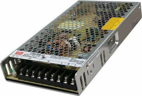 Mean Well Einstellbar LED-Netzteil IP20 Leistung 200W mit Ausgangsspannung 12V