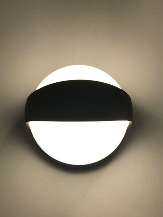 Sun Light Επιτοίχια Εξωτερική Πλαφονιέρα LED IP65 12.5W 20.3x18εκ.