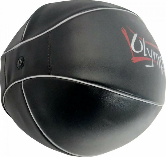Olympus Sport Leather Filled Speed Punching Bag 23cm Black