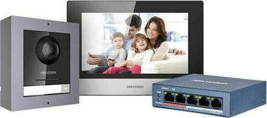 Hikvision Set Video Interfon Fără Fir Wi-Fi IP