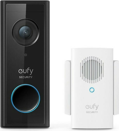 Eufy Clopoțel Fără Fir Wi-Fi Compatibil Cu Alexa și Google Home Negru