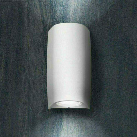 Fumagalli Marta 90 Wall-Mounted Outdoor Spot GU10 IP55 Double Beam 9.2x8x17cm