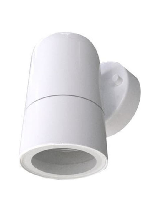 Adeleq Wall-Mounted Outdoor Spot Light IP54 GU10 White