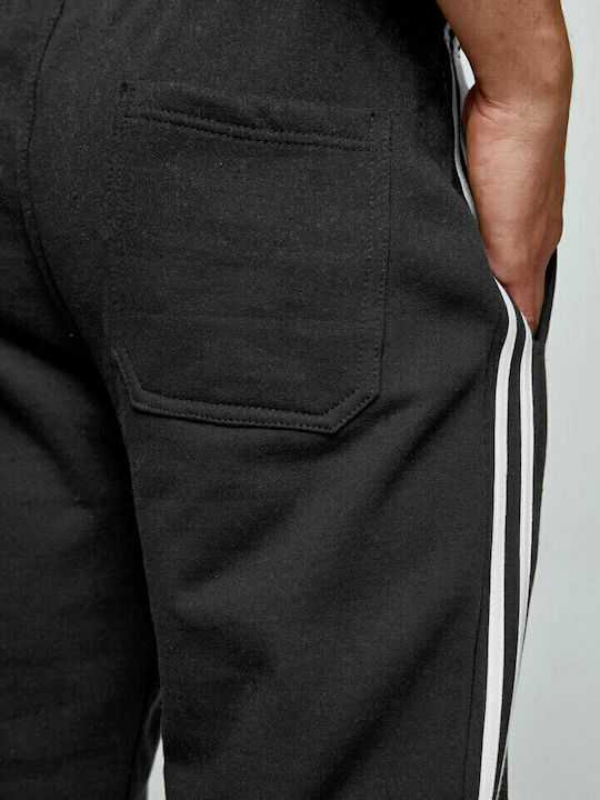 Pantaloni de trening cu Elastic Negru