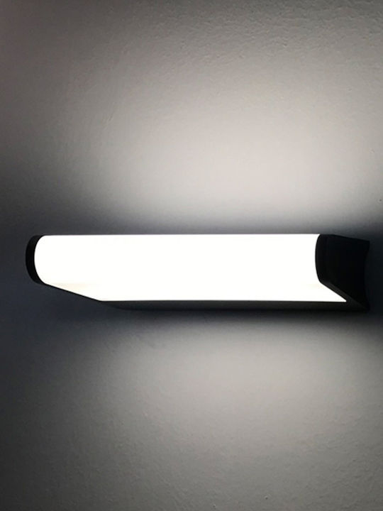 Sun Light Επιτοίχια Εξωτερική Πλαφονιέρα LED IP65 13W 20x5.2εκ.