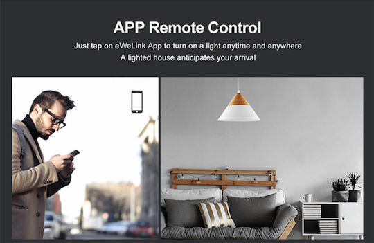 Sonoff ΤΧ-T3EU3C Recessed Touch Wall Switch Wi-Fi Lighting Triple with Frame Black