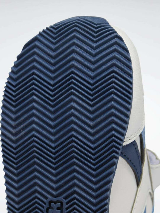 Royal Classic Kids Sneakers with Scratch Cloud White / Batik Blue / Essential Blue