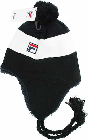 Earflap Γυναικείος Σκούφος σε Μαύρο χρώμα