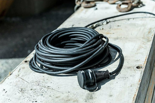 Brennenstuhl 5m Waterproof Extension Cable Cord 5m Black