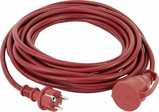 REV 1 Platz mit Kabel 25m Wasserdicht Rot