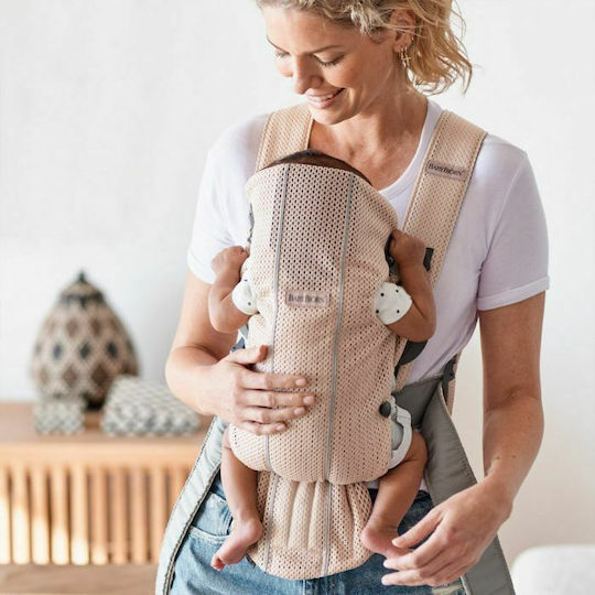 BabyBjorn Classic Carrier Mini 3D Mesh Grey with Maximum Weight 11kg