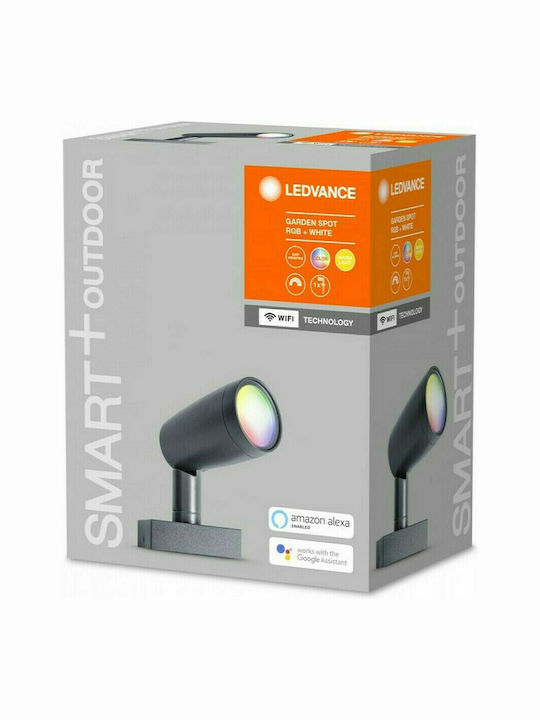 Ledvance Gardenspot Wall-Mounted Outdoor Spot Light LED IP65 5W with Warm White Light 14.5x9x29.5εκ.
