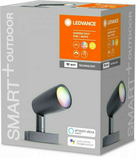 Ledvance Gardenspot Επιτοίχιο Εξωτερικό Σποτ LED IP65 5W με Θερμό Λευκό Φως 14.5x9x29.5εκ.