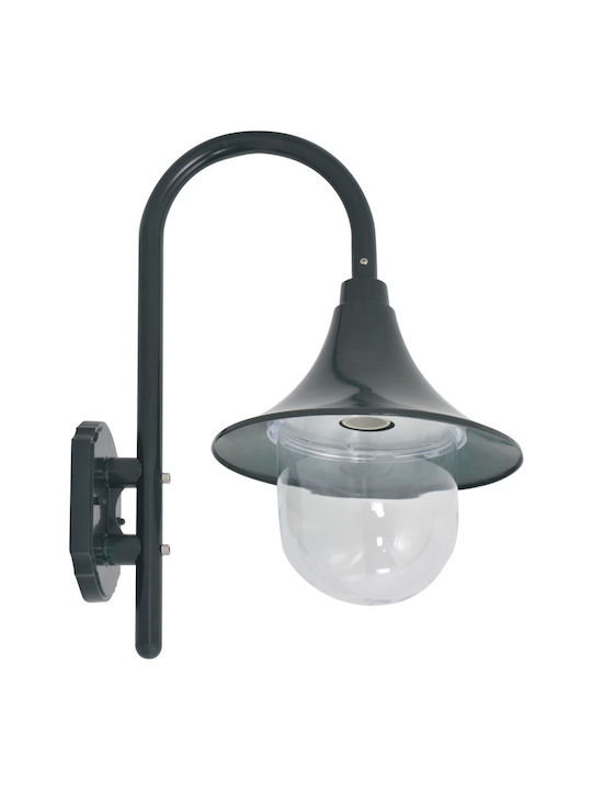 vidaXL Wall-Mounted Outdoor Lantern E27 IP44 36x25x42εκ.