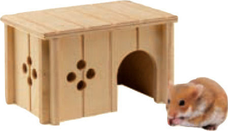 Ferplast House for Hamster Sin Wooden 14.5x9.5x8.5cm