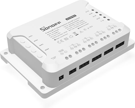 Sonoff 4CH PRO R3 Smart Switch 4 Καναλιών Wi-Fi & RF 10A