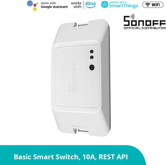 Sonoff Basic R3 Comutator Inteligent 1 Canal Wi-Fi & RF 10A
