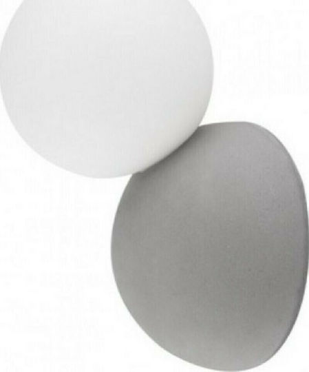 Aca Venus Lamp Wall White 19x12x12cm Aca Venus Lamp Wall White 19x12x12cm
