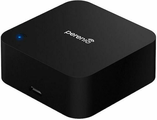 Perenio Red Atom IR Remote Control Smart Hub Wi-Fi Bluetooth IR Compatible with Google Home and Alexa
