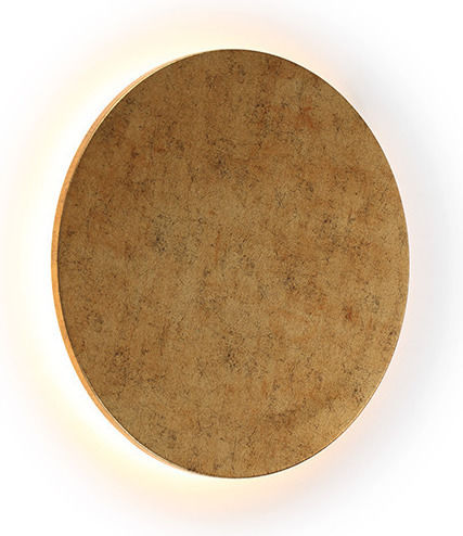 Aca Eclipse Modern Lamp Wall with Integrated LED and Warm White Light Gold 14x3.8cm