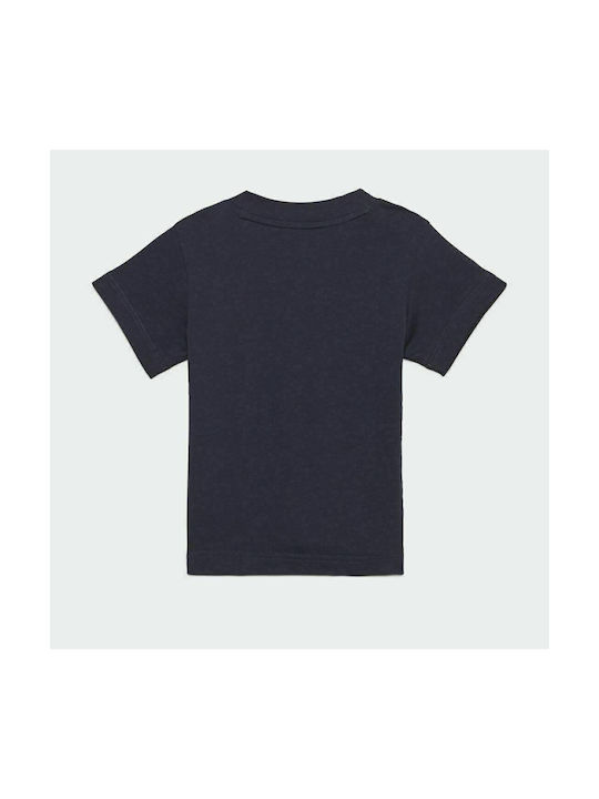 Adidas Παιδικό T-shirt Navy Μπλε