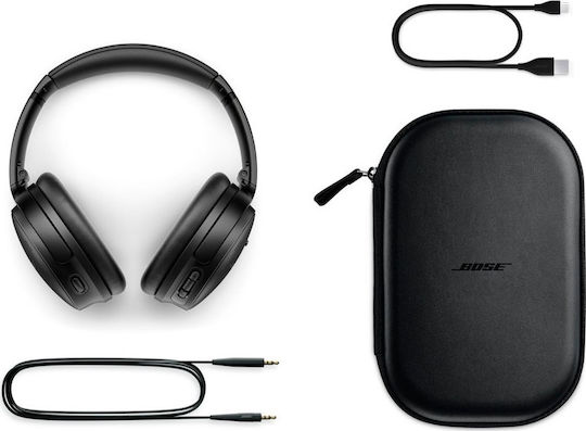 Bose QuietComfort 45 Kabellos / Kabelgebunden Über Ohr Kopfhörer mit 24 Stunden Betriebszeit Schwarz