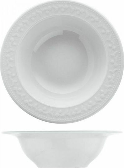 Oriana Ferelli Kea White Porcelain Dinnerware Set 20pcs