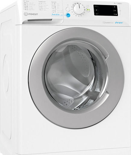 Indesit BWE 81485X WS EE N Mașină de Spălat Rufe 8kg 1351 Rotiri Echilibru Hidric Plus