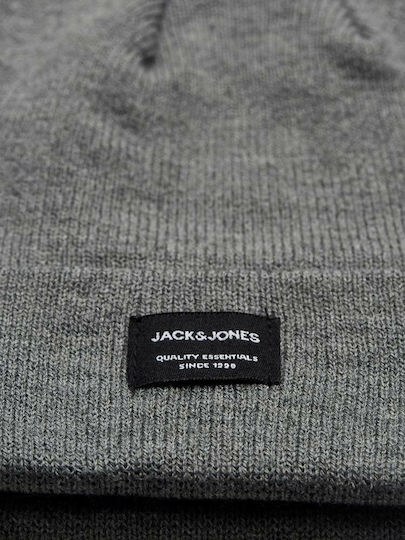 Beanie Männer Beanie Gestrickt Grey Melange