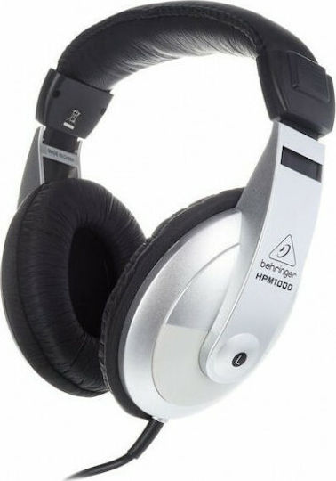 Behringer HPM1000 Ενσύρματα Over Ear Ακουστικά Ασημί