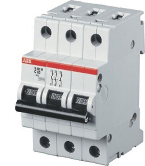 Abb Automatic Circuit Breaker 50A Triple-pole AC 24850