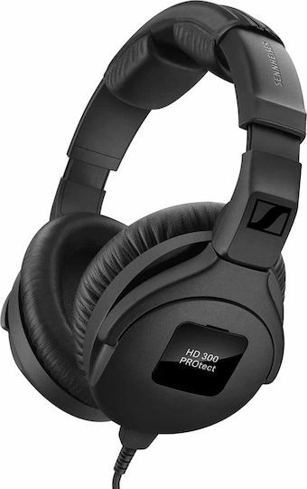 Sennheiser HD-300 PROtect Ενσύρματα Over Ear Ακουστικά Μαύρα