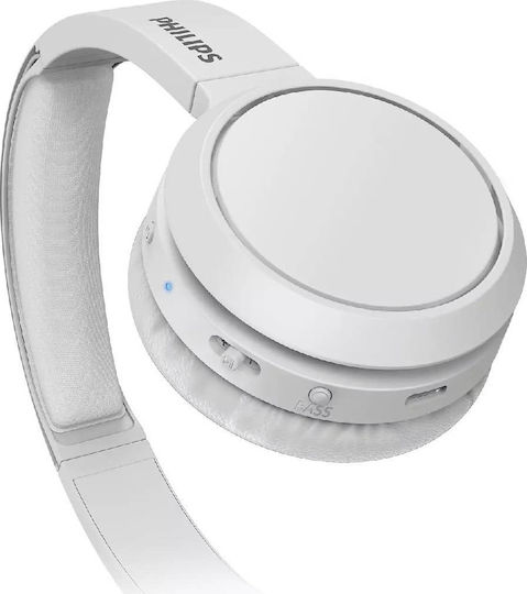 Philips TAH4205 Wireless / Wired On Ear Headphones with 29 hours of Operation and Quick Charge White