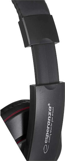 Esperanza EH121 Hip-Hop Wired On Ear Headphones Black