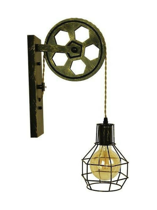 GloboStar Forme Φωτιστικό Τοίχου Μπρούτζινο 15x70εκ. GloboStar Forme Φωτιστικό Τοίχου Μπρούτζινο 15x70εκ.