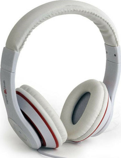 Gembird Los Angeles Wired Over Ear Headphones White