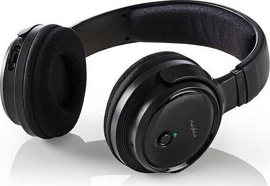 Nedis HPRF200BK Fără fir / Cu fir On Ear Căști cu 11 ore de Funcționare Negre