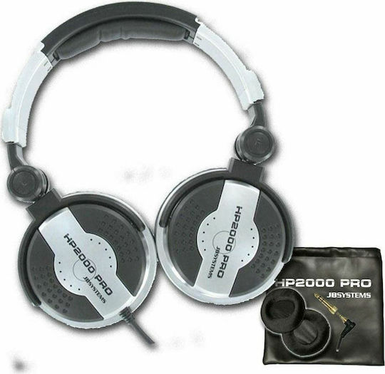 Jb Systems HP2000 Pro Kabelgebunden Über Ohr Kopfhörer Black / Silver
