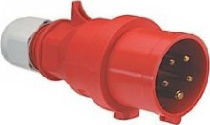 Geyer Male Industrial Socket Socket 4x16A 400V IP44 21005